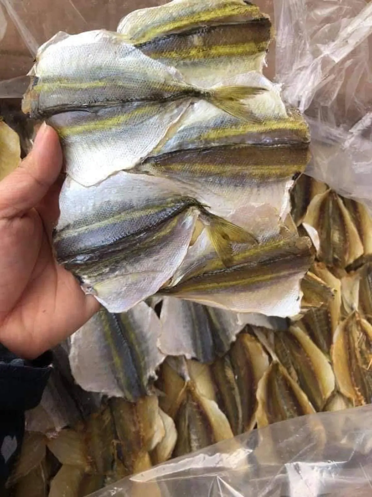 Cá chỉ vàng khô - Ảnh 5