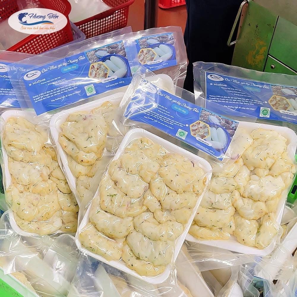 Chả mực giã tay